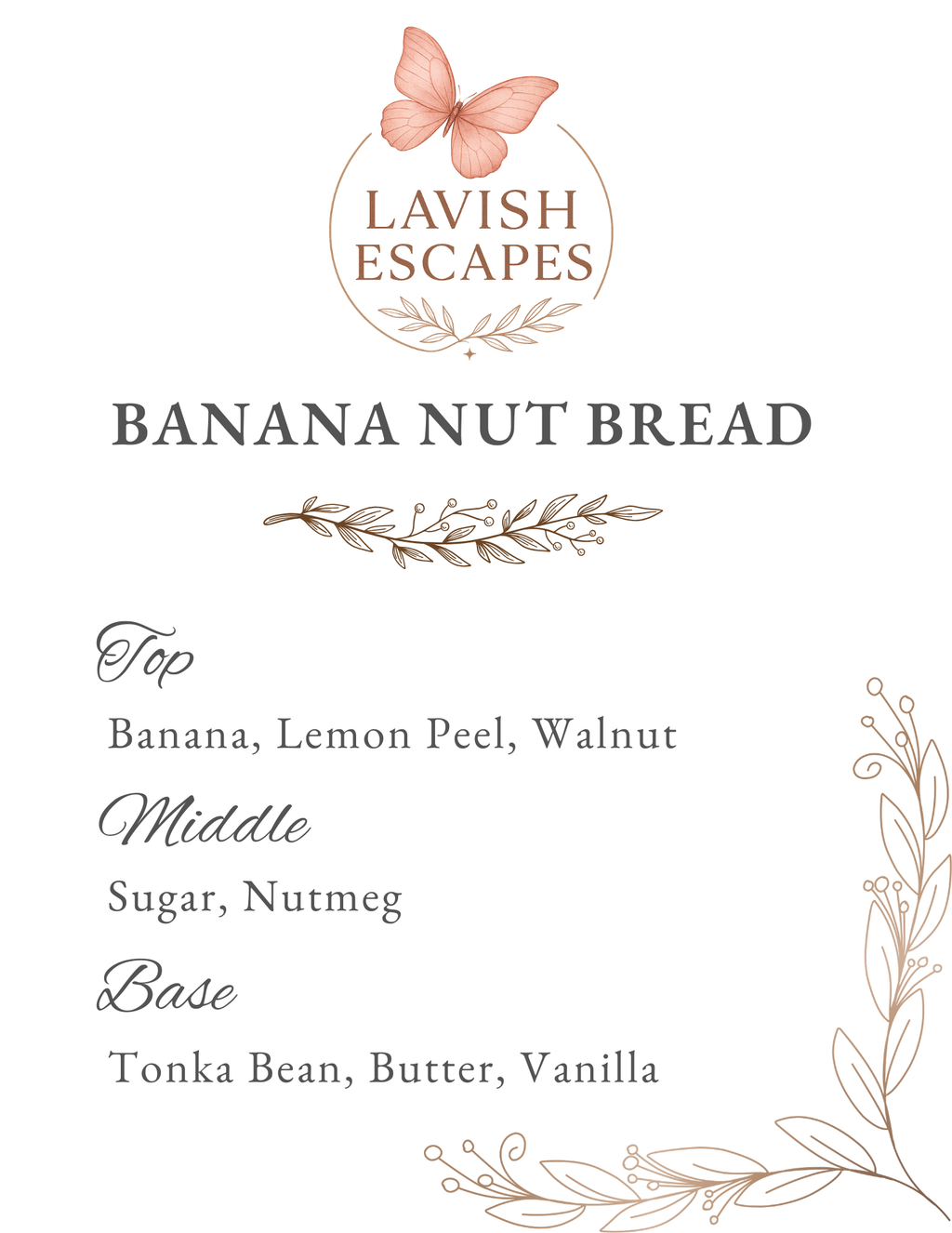 Wax Melts - Banana Nut Bread