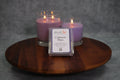 Cashmere Plum Candle | Reusable Bar Glass, Plum Black Cherry Amber