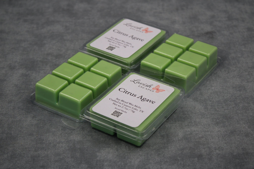 Citrus Agave Wax Melts | Bright, Fresh and Uplifting Home Fragrance