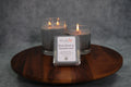 Dark Musk & Sandalwood Candle: Coconut Apricot Wax, Black Sea Inspired