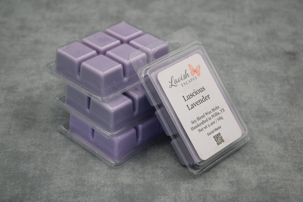 Luscious Lavender Wax Melts | Calming Aromatherapy Home Fragrance