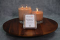 Mahogany & Teakwood Candle | Reusable Glass, Lavender and Cedar, Hand-Poured Texas Candle, Housewarming Gift
