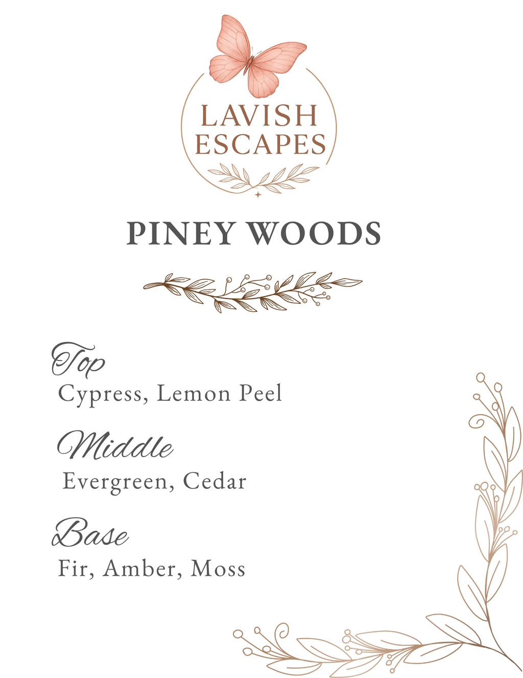 Piney Woods Candle | Reusable Bar Glass, Fresh Foresty Fragrance