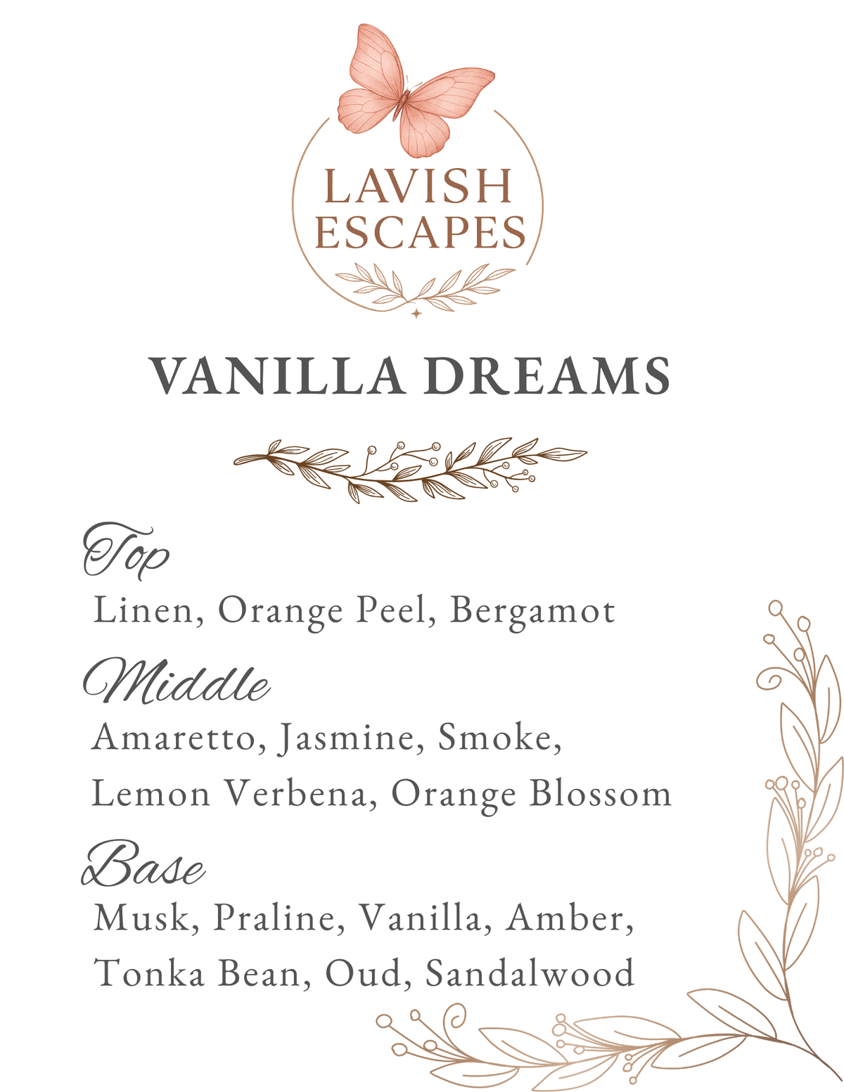 Wax Melts - Vanilla Dreams