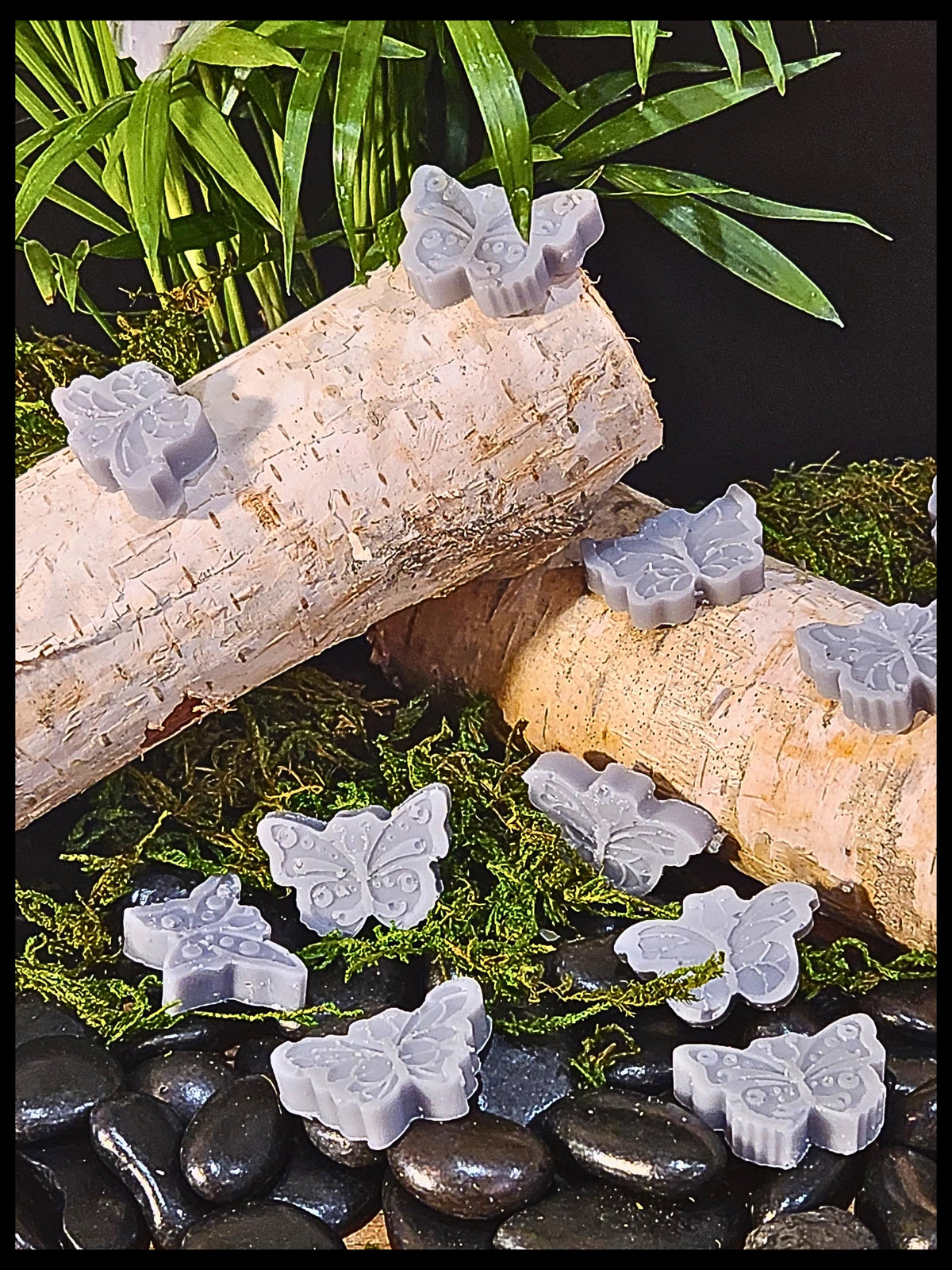 Butterfly Wax Melts: Dark Musk & Sandalwood Scent - Black Sea Inspired