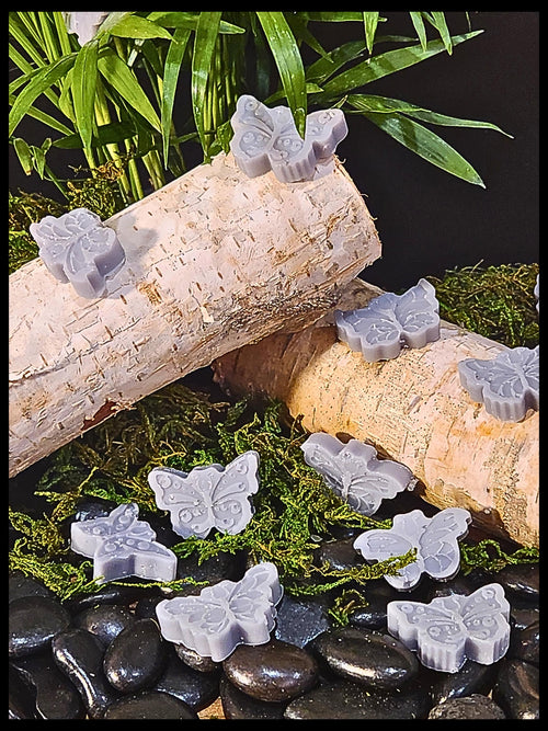 Butterfly Wax Melts: Dark Musk & Sandalwood Scent - Black Sea Inspired