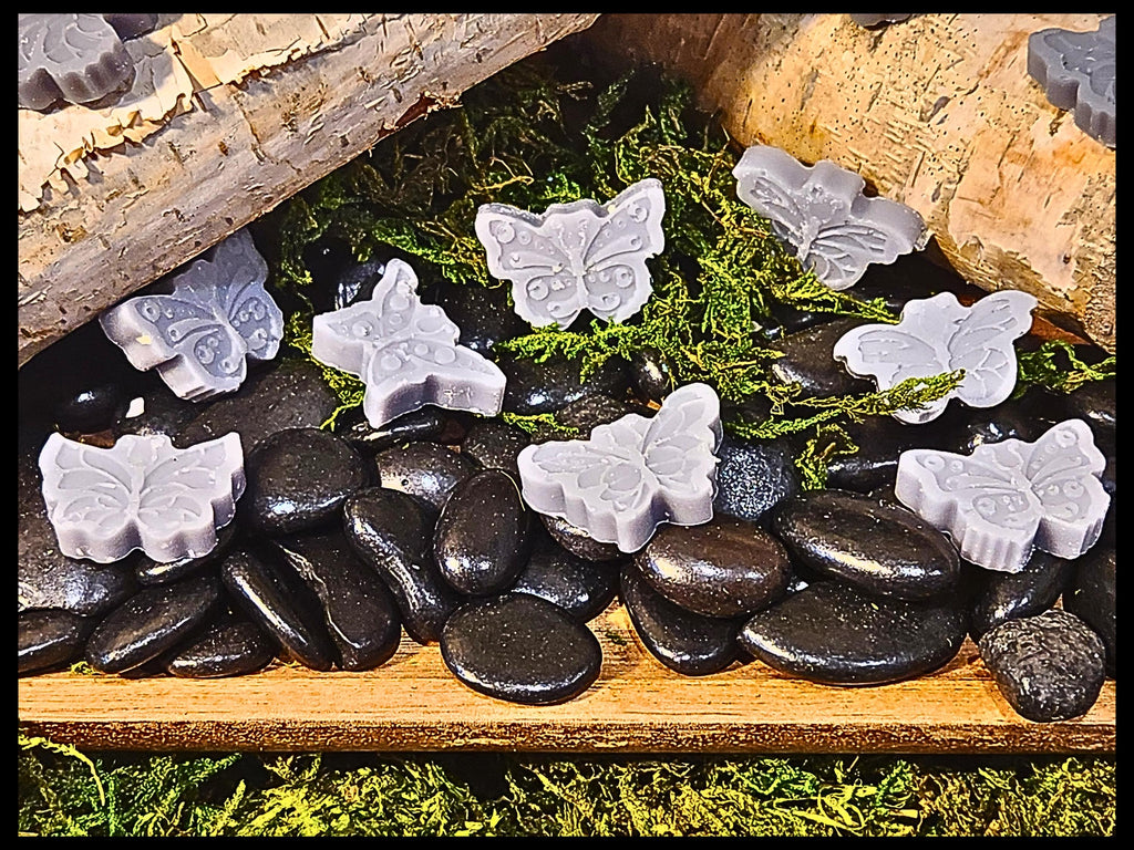 Butterfly Wax Melts: Dark Musk & Sandalwood Scent - Black Sea Inspired