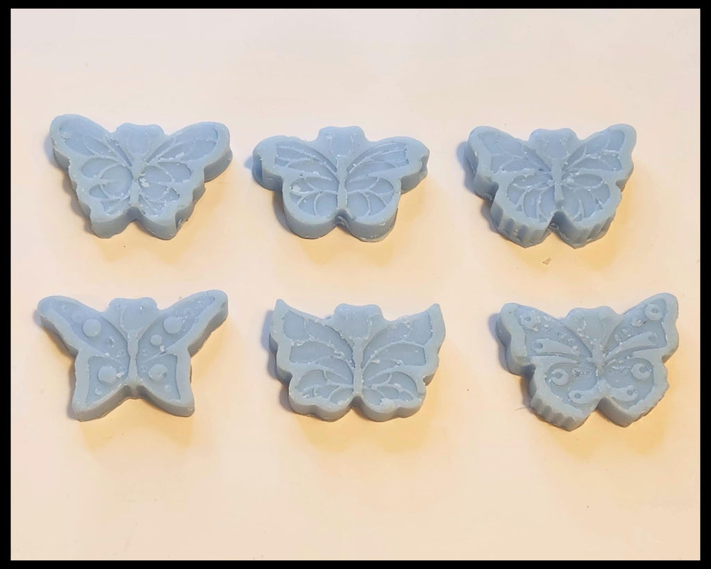 Butterfly Wax Melts | Sea Salt & Orchid Scented Soy Wax, Set of 20