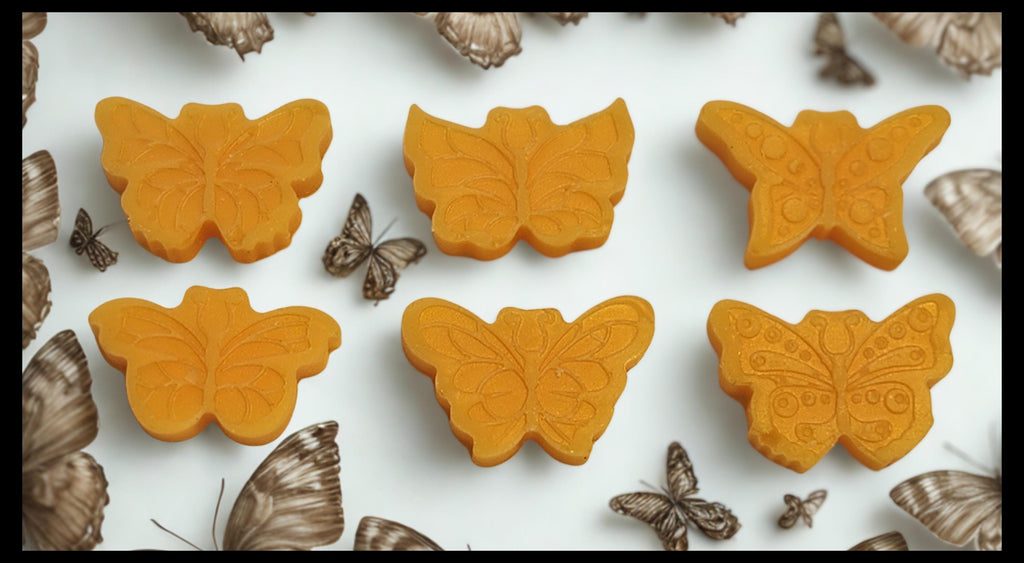 Butterfly Wax Melts | Alluring Amber Scented Soy Blend | Handcrafted