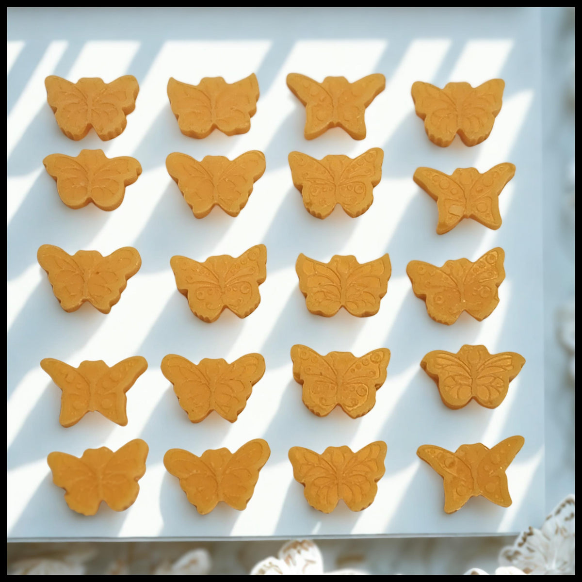Butterfly Wax Melts | Alluring Amber Scented Soy Blend | Handcrafted