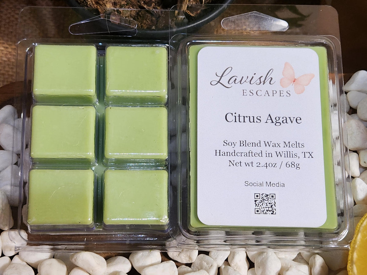 Citrus Agave Wax Melts | Bright, Fresh and Uplifting Home Fragrance