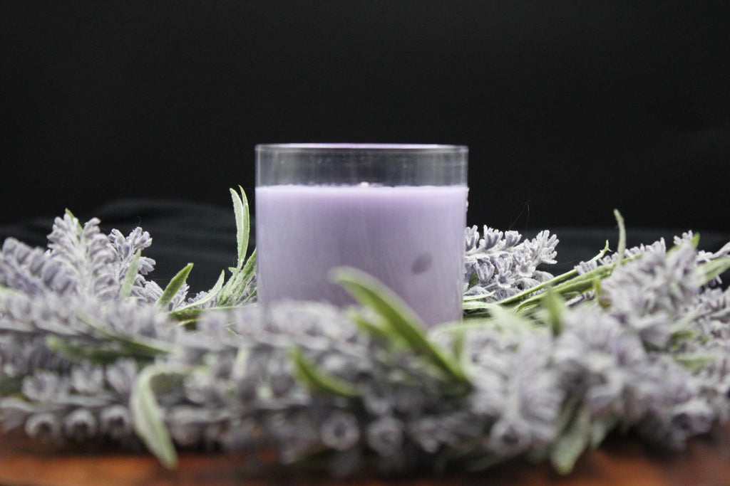 White Sage & Lavender Candle | Herbal Floral | Hand-Poured TX